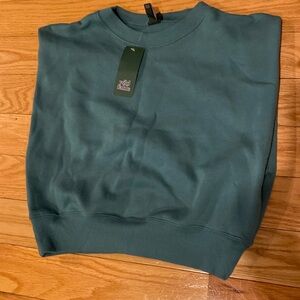 Wild Falole Green short Sleeve Polo ladies Top